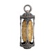 Silver Tibetan Prayer Wheel Wisdom Pendant