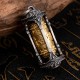 Silver Tibetan Prayer Wheel Wisdom Pendant