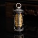 Silver Tibetan Prayer Wheel Wisdom Pendant