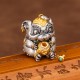 Sterling Silver Tibetan Rat Protection Necklace Pendant Sterling Silver Tibetan Rat Protection Necklace Pendant