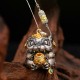 Sterling Silver Tibetan Rat Protection Necklace Pendant Sterling Silver Tibetan Rat Protection Necklace Pendant