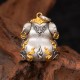 Sterling Silver Tibetan Rat Protection Necklace Pendant Sterling Silver Tibetan Rat Protection Necklace Pendant