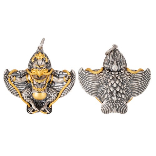 Sterling Silver Tibetan Garuda Wisdom Necklace Pendant Sterling Silver Tibetan Garuda Wisdom Necklace Pendant