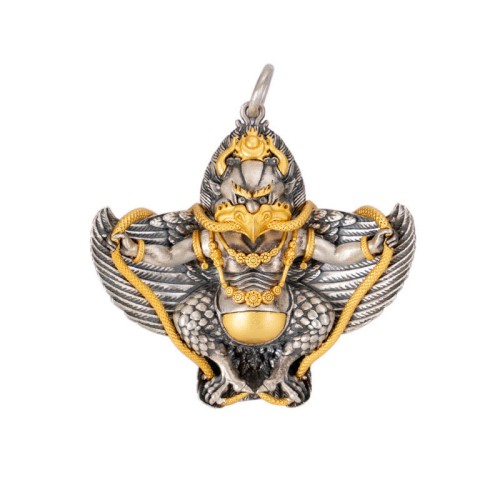 Sterling Silver Tibetan Garuda Wisdom Necklace Pendant Sterling Silver Tibetan Garuda Wisdom Necklace Pendant