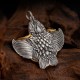 Sterling Silver Tibetan Garuda Wisdom Necklace Pendant Sterling Silver Tibetan Garuda Wisdom Necklace Pendant
