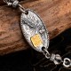 Sterling Silver Zakiram Goddess Tara Protection Necklace