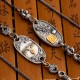 Sterling Silver Zakiram Goddess Tara Protection Necklace