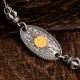 Sterling Silver Zakiram Goddess Tara Protection Necklace