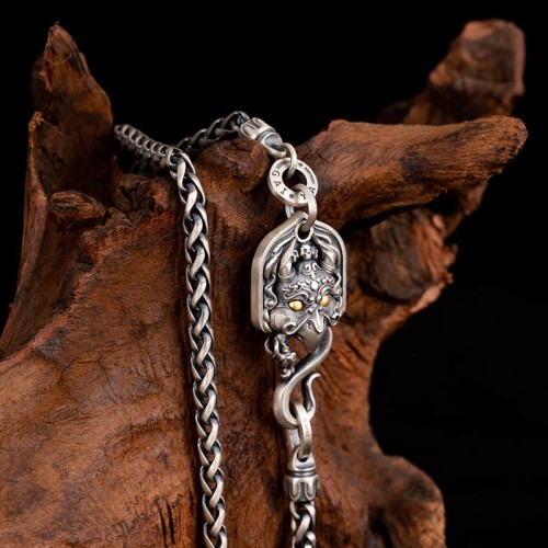 925 Silver Tibetan Garuda Wisdom Necklace 925 Silver Tibetan Garuda Wisdom Necklace