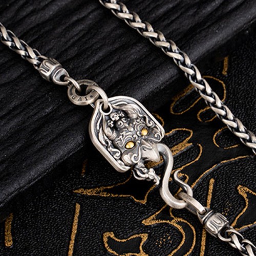 925 Silver Tibetan Garuda Wisdom Necklace 925 Silver Tibetan Garuda Wisdom Necklace