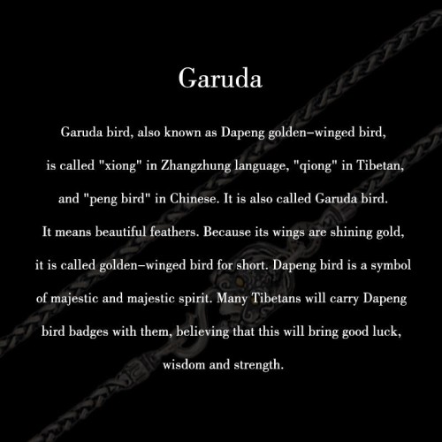 925 Silver Tibetan Garuda Wisdom Necklace 925 Silver Tibetan Garuda Wisdom Necklace