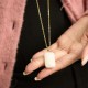 Hetian Jade Silver Prosperity Necklace Hetian Jade Silver Prosperity Necklace