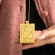 Dragon Gold-plated Copper Hetian Jade Necklace Dragon Gold-plated Copper Hetian Jade Necklace