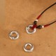 Sterling Silver Year of the Snake Agarwood Protection Pendant Sterling Silver Year of the Snake Agarwood Protection Pendant