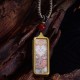Tibet Zakiram Yellow God of Wealth Calm Necklace Tibet Zakiram Yellow God of Wealth Calm Necklace