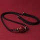 Cinnabar Zodiac Black String Blessing Necklace Cinnabar Zodiac Black String Blessing Necklace