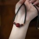 Cinnabar Zodiac Black String Blessing Necklace Cinnabar Zodiac Black String Blessing Necklace