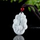 Natural Jade Nine-Tailed Fox Luck Necklace Natural Jade Nine-Tailed Fox Luck Necklace