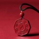 Cinnabar Bagua Taishang Laojun Fu Character Necklace Cinnabar Bagua Taishang Laojun Fu Character Necklace