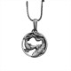 Pure Tin Double Koi Fish Wealth Necklace Pendant Pure Tin Double Koi Fish Wealth Necklace Pendant