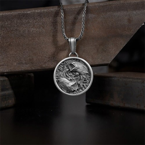 Pure Tin Polishing Koi Fish Wealth Necklace Pendant Pure Tin Polishing Koi Fish Wealth Necklace Pendant