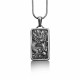 Pure Tin Dragon Protection Necklace Pendant Pure Tin Dragon Protection Necklace Pendant