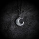 Sterling Silver Moon Balance Pendant Necklace Sterling Silver Moon Balance Pendant Necklace