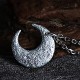 Sterling Silver Moon Balance Pendant Necklace Sterling Silver Moon Balance Pendant Necklace