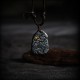 Sterling Silver Gold Auspicious Clouds Protection Necklace