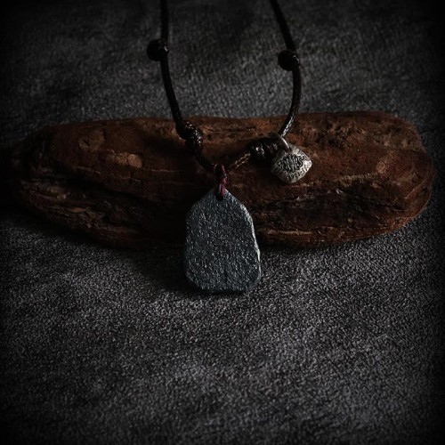 Sterling Silver Gold Auspicious Clouds Protection Necklace