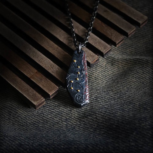 999 Sterling Silver Big Dipper Balance Pendant Necklace 999 Sterling Silver Big Dipper Balance Pendant Necklace