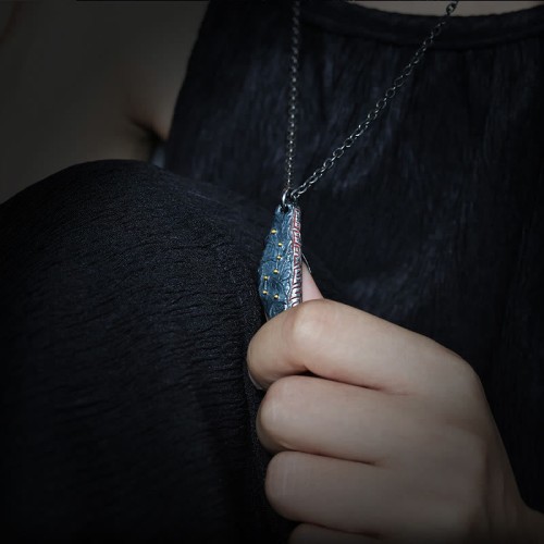 999 Sterling Silver Big Dipper Balance Pendant Necklace 999 Sterling Silver Big Dipper Balance Pendant Necklace