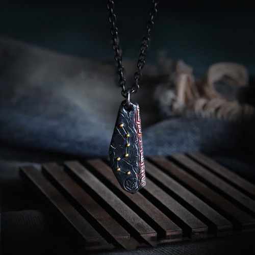 999 Sterling Silver Big Dipper Balance Pendant Necklace 999 Sterling Silver Big Dipper Balance Pendant Necklace