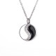 Yin Yang Titanium Steel Harmony Necklace Pendant Yin Yang Titanium Steel Harmony Necklace Pendant