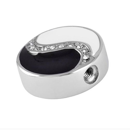 Yin Yang Titanium Steel Harmony Necklace Pendant Yin Yang Titanium Steel Harmony Necklace Pendant