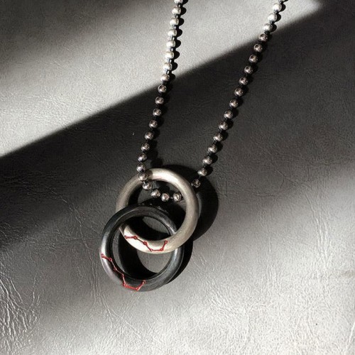Copper Qiankun Hoop Big Dipper Luck Necklace Copper Qiankun Hoop Big Dipper Luck Necklace