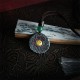 999 Silver 24k Gold Tai Chi Bagua Yin Yang Necklace