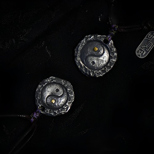999 Silver Tai Chi Yin Yang Harmony Necklace 999 Silver Tai Chi Yin Yang Harmony Necklace