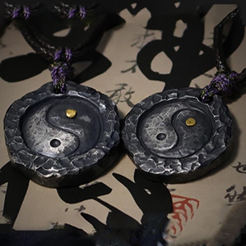 999 Silver Tai Chi Yin Yang Harmony Necklace 999 Silver Tai Chi Yin Yang Harmony Necklace