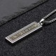 Nine-word Mantra Titanium Steel Yin Yang Balance Pendant Nine-word Mantra Titanium Steel Yin Yang Balance Pendant