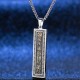 Nine-word Mantra Titanium Steel Yin Yang Balance Pendant Nine-word Mantra Titanium Steel Yin Yang Balance Pendant
