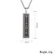 Nine-word Mantra Titanium Steel Yin Yang Balance Pendant Nine-word Mantra Titanium Steel Yin Yang Balance Pendant