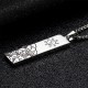 Nine-word Mantra Titanium Steel Yin Yang Balance Pendant Nine-word Mantra Titanium Steel Yin Yang Balance Pendant