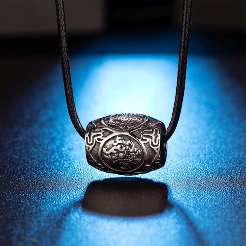 Tibetan Om Mani Padme Hum Wisdom Necklace Pendant Tibetan Om Mani Padme Hum Wisdom Necklace Pendant