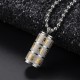 Om Mani Padme Hum Lotus Prayer Wheel Necklace Om Mani Padme Hum Lotus Prayer Wheel Necklace