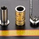 Om Mani Padme Hum Lotus Prayer Wheel Necklace Om Mani Padme Hum Lotus Prayer Wheel Necklace