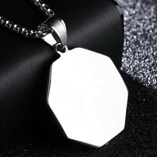 Titanium Steel Bagua Yin Yang Balance Necklace Pendant Titanium Steel Bagua Yin Yang Balance Necklace Pendant