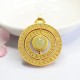 Hetian Jade Hundred Blessings Luck Rotatable Pendant