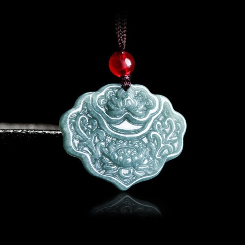 Lotus Jade Abundance Necklace