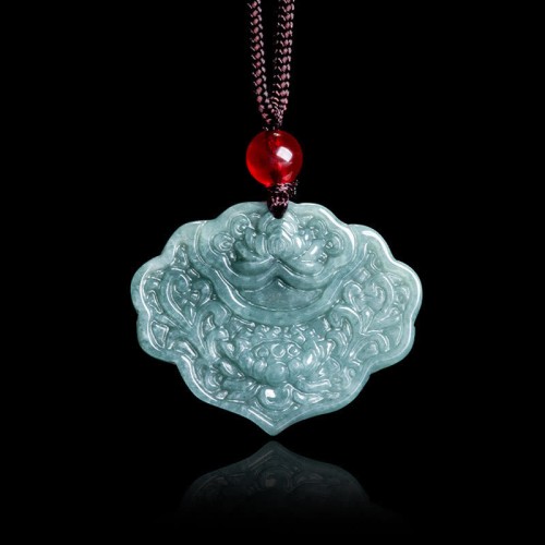 Lotus Jade Abundance Necklace